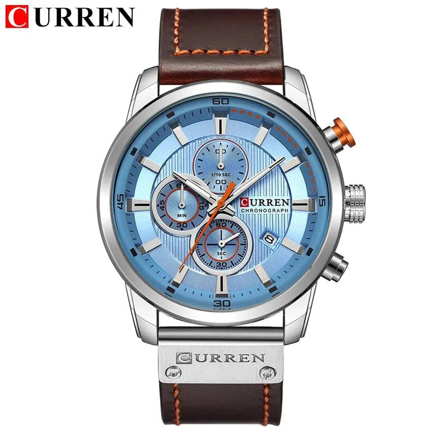 CURREN Fashion Date Quartz Men Watches Top Brand Luxury Male Clock Chronograph Sport Mens Wrist Watch Hodinky Relogio Masculino - Property & Safety Tradings