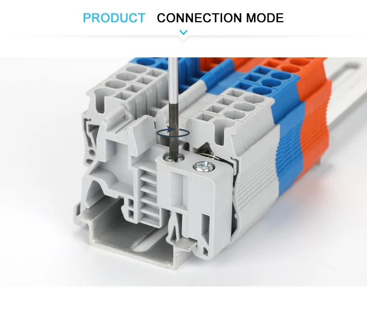 End Bracket Stop For NS35 DIN Rail Terminal Block E/UK E/UK2 EW35 WKF35 249-117 End Clamp For Universal Connector Marker Holder - PST PS Tradings