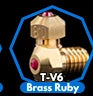 trianglelab 104GT-2 Thermistor Cartridge and Heater Cartridge for V6 hotend v6 heater block for Volcano heater block