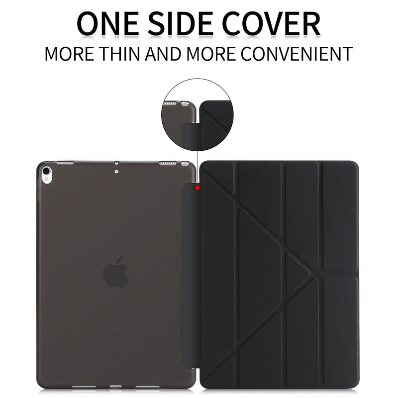 For iPad Pro 10 5 Case A1701 A1709 PU Leather Soft Smart Cover Cases for iPad Air 3 2019 A2152 A2123 - PST PS Tradings