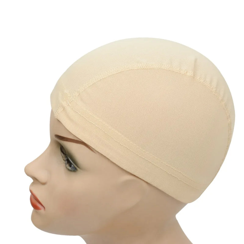 5 Pcs/lots Dome Caps Mesh Caps Wig Caps for Making Wigs Weaving Caps Hair Nets Elastic Nylon Breathable Mesh Hairnets - PST PS Tradings