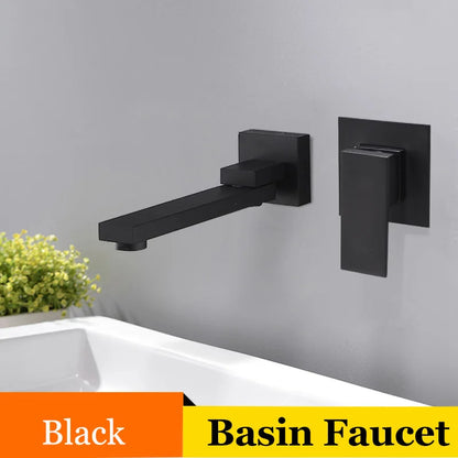 ULGKSD Bad wasserhahn wand montieren badewanne auslauf wasserhahn mixer wasser wasserhahn bad auslauf ersatz para bad dusche mischbatterien