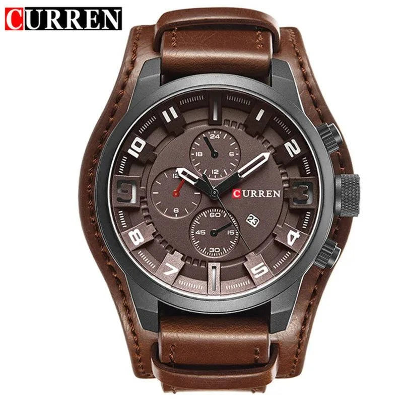 CURREN Men's Watches Top Brand Luxury Fashion&Casual Business Quartz Watch Date Waterproof Wristwatch Hodinky Relogio Masculino - Property & Safety Tradings