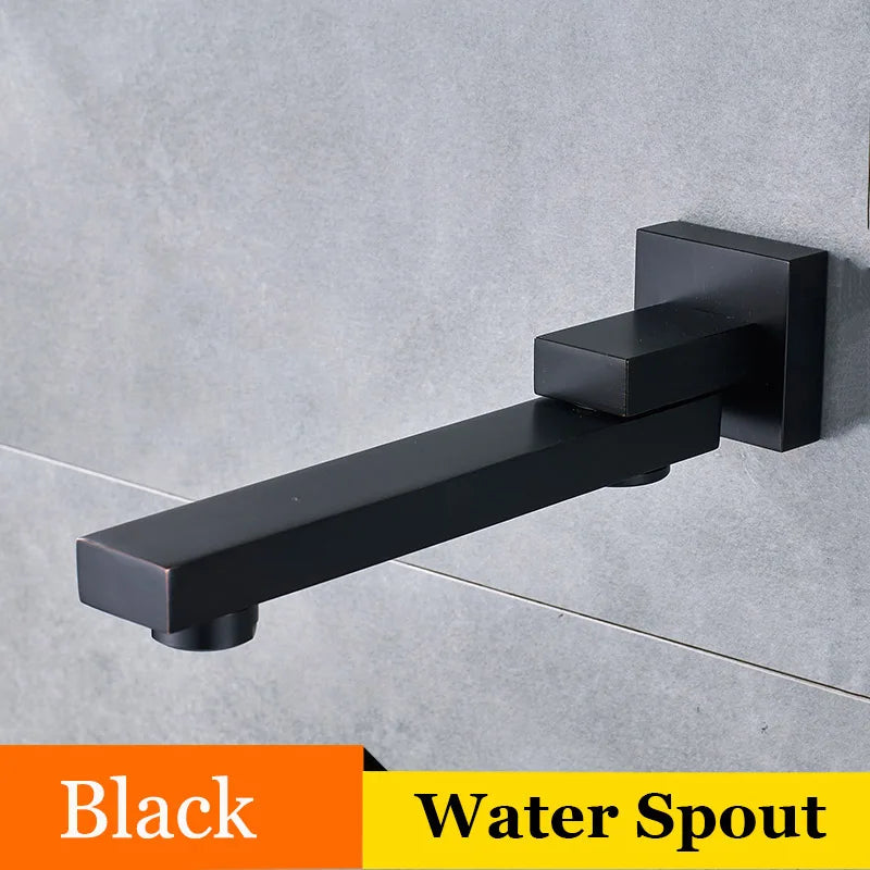 ULGKSD Bad wasserhahn wand montieren badewanne auslauf wasserhahn mixer wasser wasserhahn bad auslauf ersatz para bad dusche mischbatterien