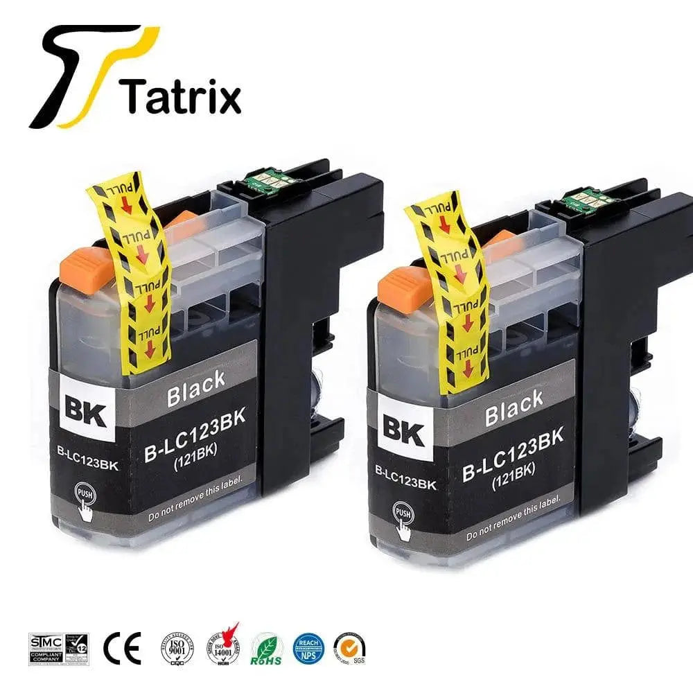 For Brother LC123 Ink Cartridge Compatible For MFC-J4510DW MFC-J4610DW Printer Ink Cartridge LC121 MFC-J4410DW MFC-J4710DW - PST PS Tradings