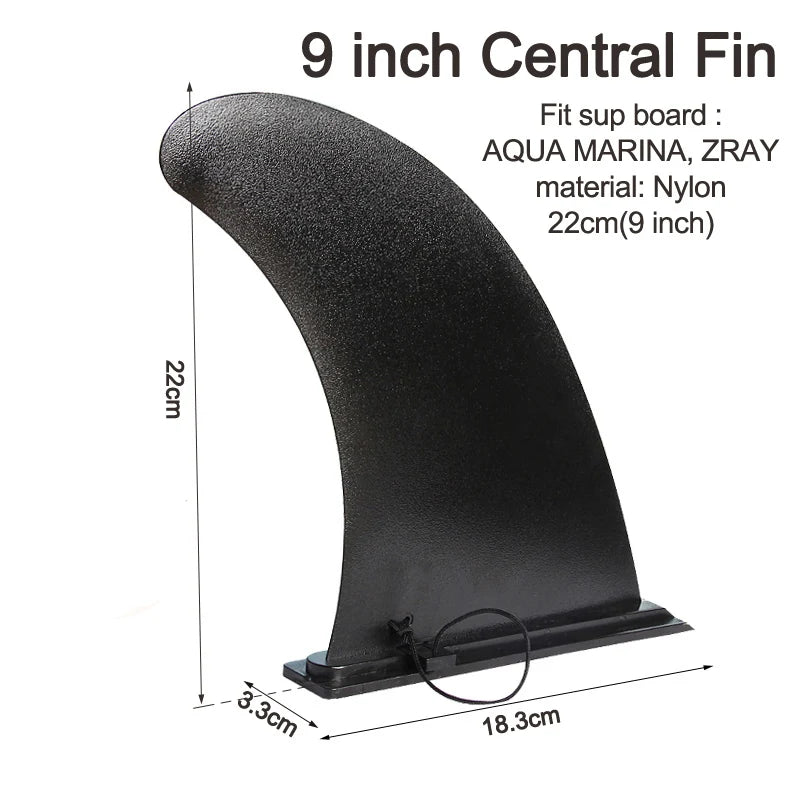 Surf water wave fin SUP accessory stablizer, fit ZRAY stand up paddle board surfboard slide-in central fin side fin - PST PS Tradings