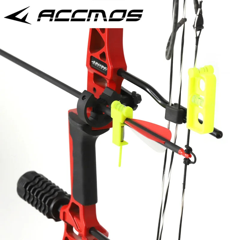 TP112 Compound Bow Tuning and Mounting String Level Combo Arrow Snap on For Bow Nock Position Plastic Durable Archery Level nock - PST PS Tradings