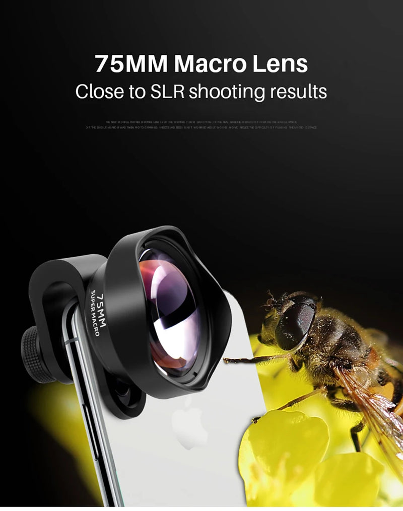 Ulanzi 17mm 10X Macro Lens Universal For iPhone 13 14 15 16 Mini Pro Max Samsung S20 S21 S22 S23 Ultra Huawei XiaoMi Phone Lens