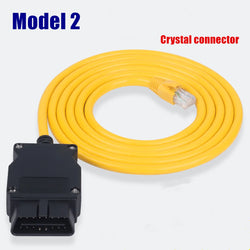 For BMW ICOM ENET Cable Ethernet Data to OBD2 16Pin Interface RJ45 Connector Hidden Data Tool ICOM Coding F-Serie - PST PS Tradings