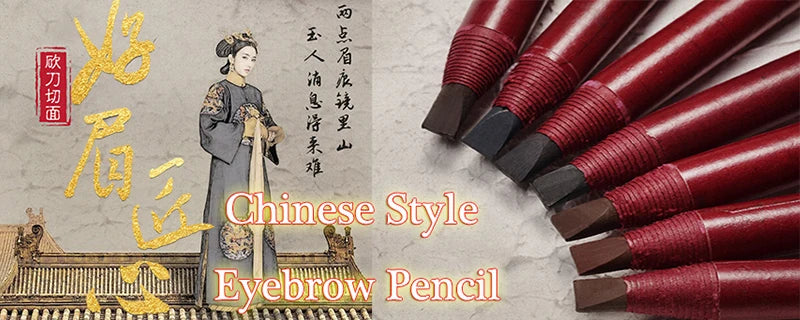 5 Stück Augenbrauen Stift wasserfest Eye brow pencil different colour