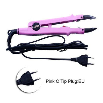 1pc JR-611 A/B/C tip Constant Heat Iron Hair Connectors Hair Extensions Tools  Fusion Iron Wand Iron Melting Tool+EU outlet - Property & Safety Tradings