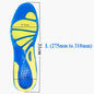 EiD Silicon Gel Insoles Foot Care for Plantar Fasciitis orthopedic Massaging Shoe Inserts Shock Absorption Shoe pad Unisex