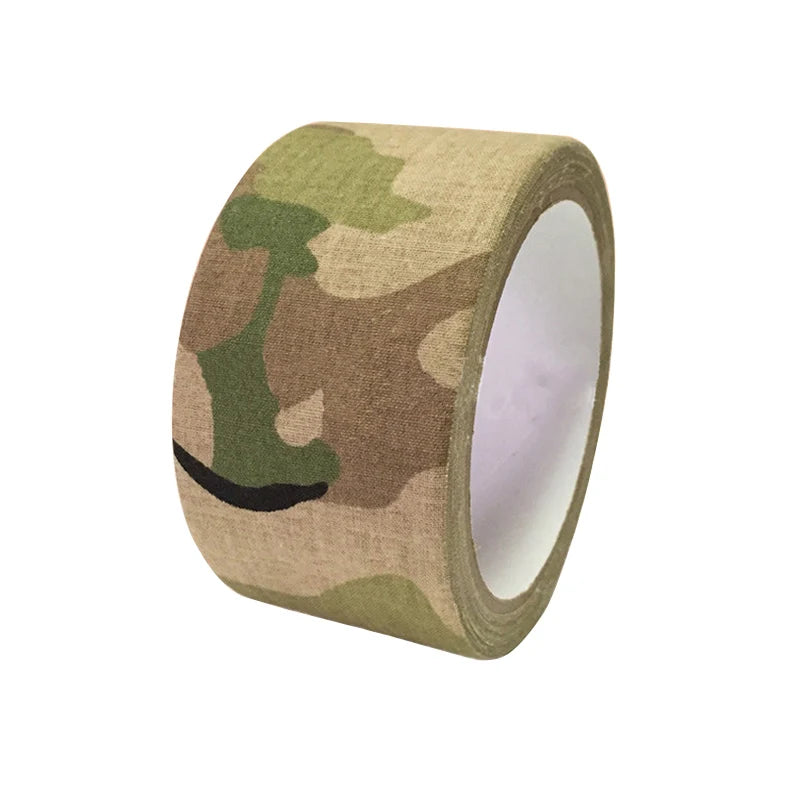 5M Outdoor Camouflage Tape WRAP Hunting Waterproof Self Adhesive Camo Tape Stealth Bandage 0.05m x 5m /2inchx196inch - PST PS Tradings