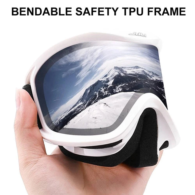 MAXJULI Brand Professional Ski Goggles Double Layers Lens Anti-fog UV400 Ski Glasses Skiing Men Women Snow Goggles - Property & Safety Tradings