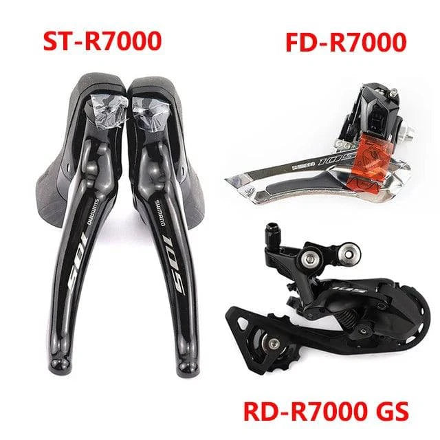 SHIMANO 105 R7000 Groupset R7000 Derailleurs ROAD Bicycle ST+FD+RD Front REAR Derailleur SS GS - PST PS Tradings