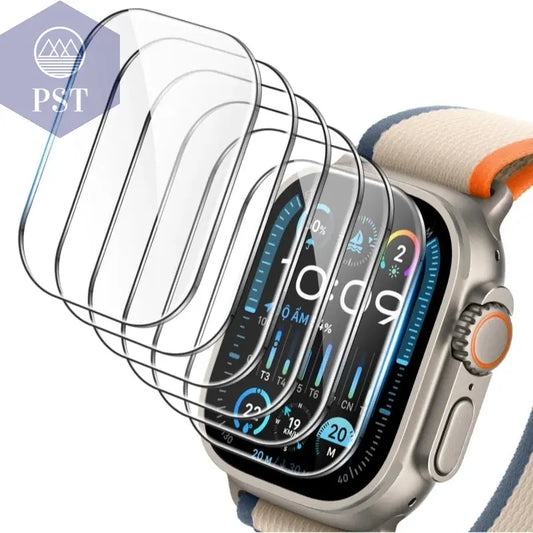 HD Panzerglas für Apple Watch Ultra 49mm 5er Set PST PS Tradings Zubehör PST PS Tradings 49MM-iwatch-ultra-5PCS PST PS Tradings