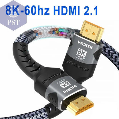 HDMI-kompatibles Kabel HDMI 2,0 4k 60Hz HDMI-Kabel 6,6 Fuß, 18 Gbit/s Hoch geschwindigkeit 2,0 geflochtenes Kabel kompatibler TV PS3/4 Projektor 1m 2m 3m       PST PS Tradings