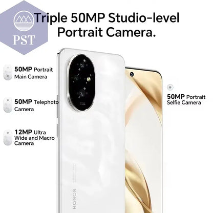 HONOR 200 5G Smartphone Snapdragon 7 Gen 3 Android 14 6.7'' AMOLED Display 5200Mah Akku Global Version Mobile Telefon PST PS Tradings  PST PS Tradings  PST PS Tradings