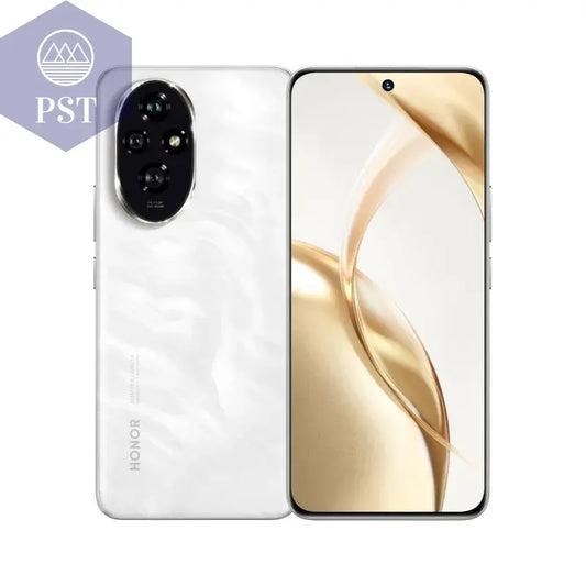 HONOR 200 5G Smartphone Snapdragon 7 Gen 3 Android 14 6.7'' AMOLED Display 5200Mah Akku Global Version Mobile Telefon PST PS Tradings  PST PS Tradings White-12Gb-512Gb PST PS Tradings