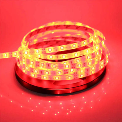 2835 SMD led streifen licht DC12V 5M 300LEDs flexible band band beleuchtung Weiß Warm weiß Rot Grün Blau gelb Rosa RGB