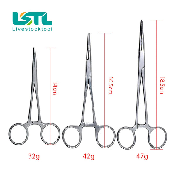 Stainless Steel Hemostatic Clamp Forceps Surgical Forceps Surgical Tool kit Hemostat Locking Clamps Forceps Fishing Pliers hv3n - PST PS Tradings