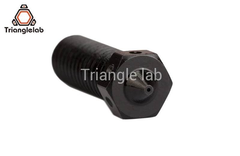 R Triangle Hardened Steel Volcano Nozzles For High Temperature 3D Printer PEI PEEK OR Carbon Fiber Filament For  Volcano Hotend