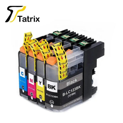 For Brother LC123 Ink Cartridge Compatible For MFC-J4510DW MFC-J4610DW Printer Ink Cartridge LC121 MFC-J4410DW MFC-J4710DW - PST PS Tradings