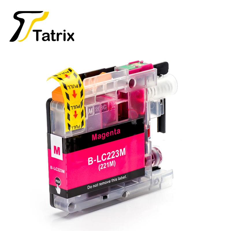 Tatrix With Chip  LC223 LC221 Compatible Ink Cartridge For Brother MFC-J4420DW/J4620DW/J4625DW/J480DW/J680DW/J880DW Printer - PST PS Tradings