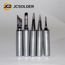 JCD 5pcs New Lead Free Soldering Iron Tips Replacement  For Soldering Repair Station and soldering iron kit