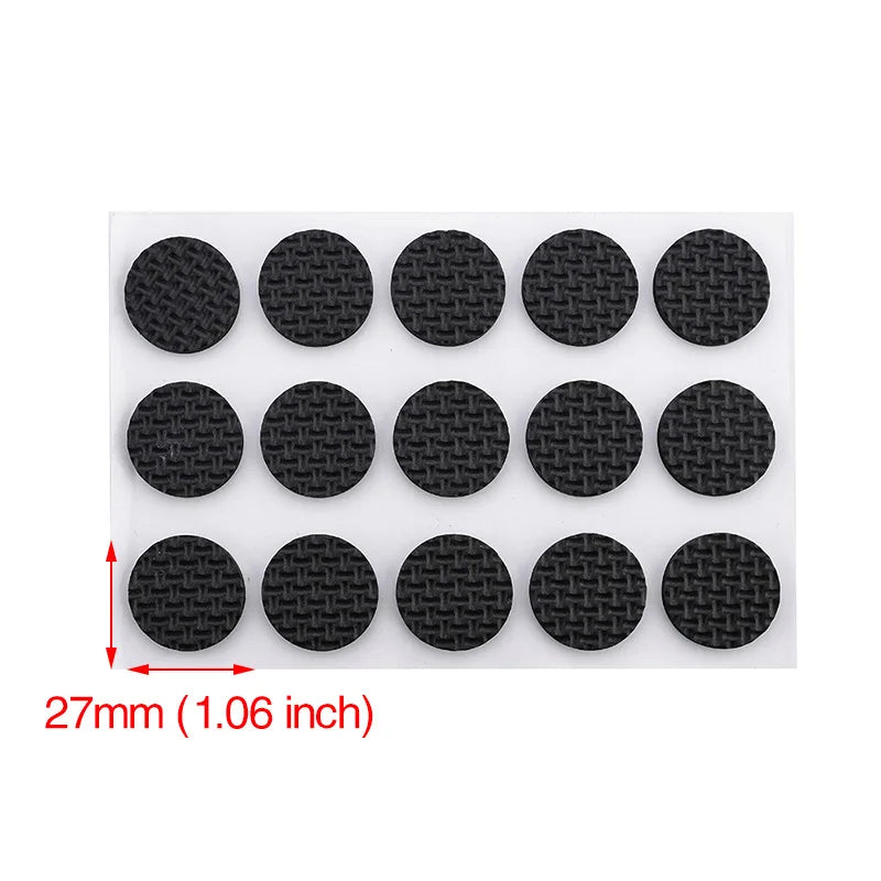 KAK 1-24PCS Self Adhesive Möbel Bein Füße Teppich Filz Pads Anti Slip Matte Stoßstange Dämpfer Für Stuhl tabelle Protector Hardware