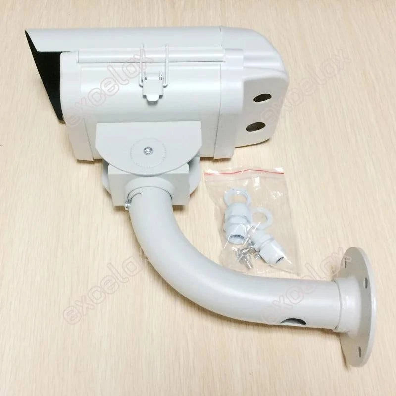 6 Inch IP66 Outdoor Waterproof CCTV Camera Housing 242x140x102mm Aluminum Alloy Box Zoom Bullet Security Camera Enclosure Case - Property & Safety Tradings