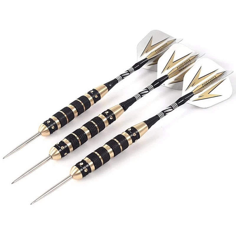 CUESOUL Professional Archer 20/23/26 Grams Steel Tip Darts -- Black Coating Brass Barrels - PST PS Tradings