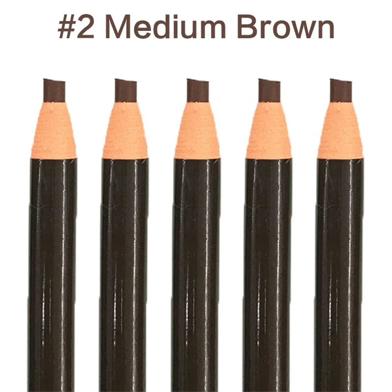 5 Stück Augenbrauen Stift wasserfest Eye brow pencil different colour