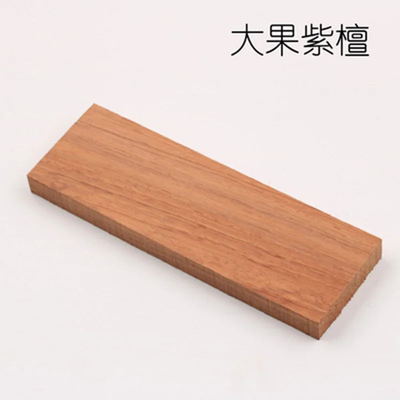 1piece DIY knife handle material Various kinds of wood for handicraft materials 120x40x10mm