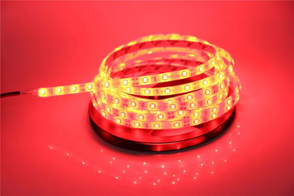 2835 SMD led streifen licht DC12V 5M 300LEDs flexible band band beleuchtung Weiß Warm weiß Rot Grün Blau gelb Rosa RGB