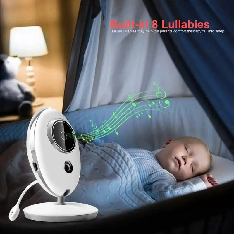 Wireless LCD Audio Video Baby Monitor VB605 Radio Nanny Music Intercom IR 24h Portable Baby Camera Baby Walkie Talkie Babysitter - Property & Safety Tradings