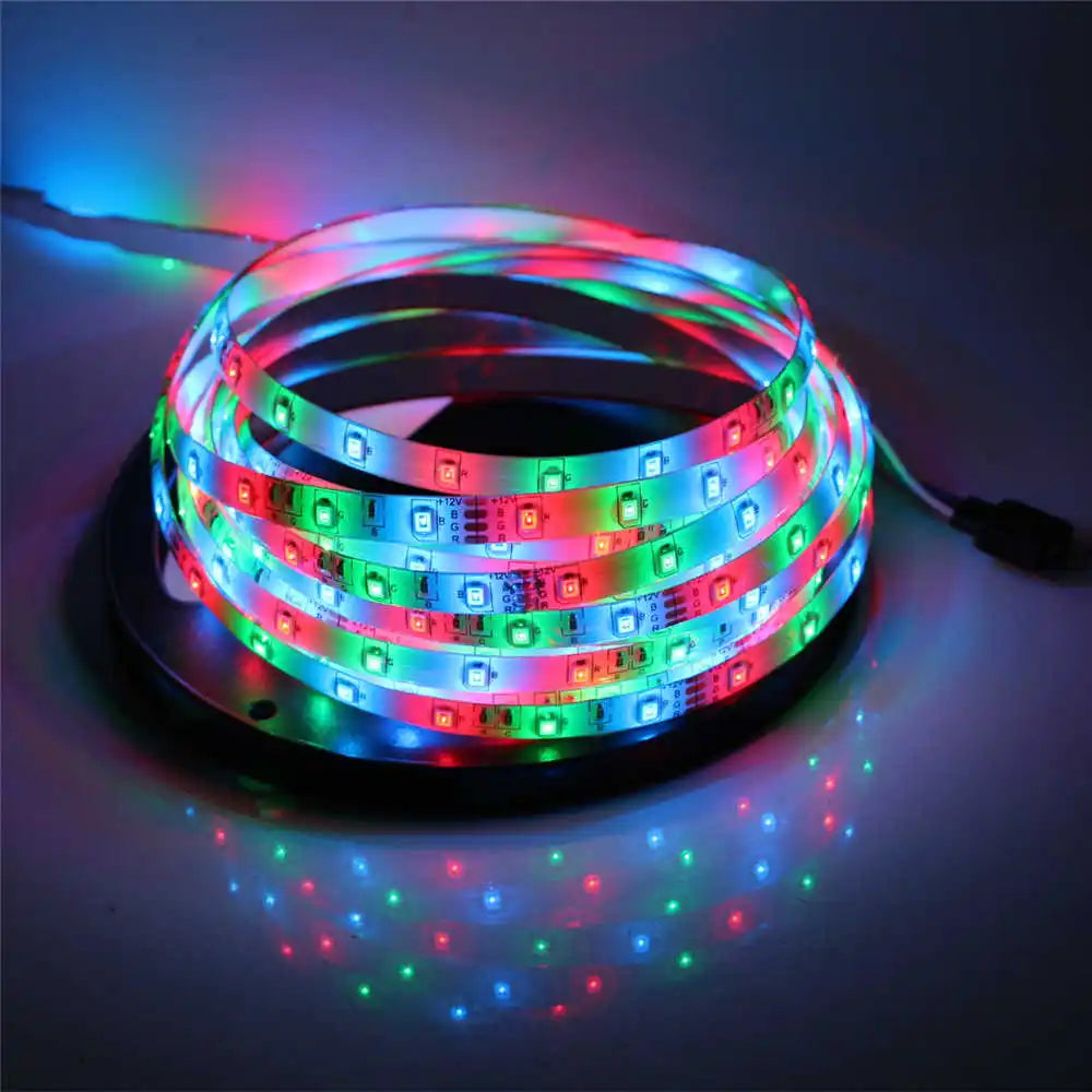 2835 SMD led streifen licht DC12V 5M 300LEDs flexible band band beleuchtung Weiß Warm weiß Rot Grün Blau gelb Rosa RGB