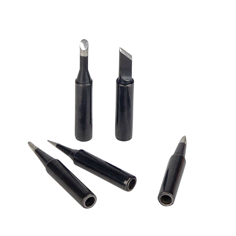 JCD 5pcs New Lead Free Soldering Iron Tips Replacement  For Soldering Repair Station and soldering iron kit