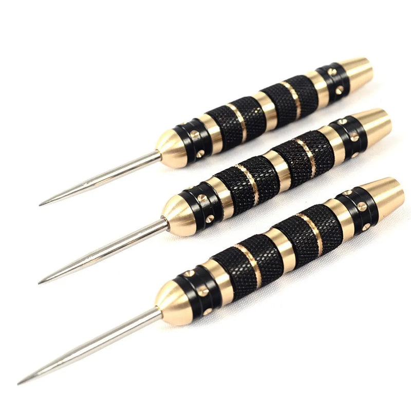 CUESOUL Professional Archer 20/23/26 Grams Steel Tip Darts -- Black Coating Brass Barrels - PST PS Tradings