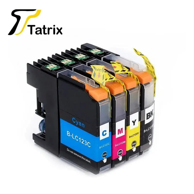 For Brother LC123 Ink Cartridge Compatible For MFC-J4510DW MFC-J4610DW Printer Ink Cartridge LC121 MFC-J4410DW MFC-J4710DW - PST PS Tradings