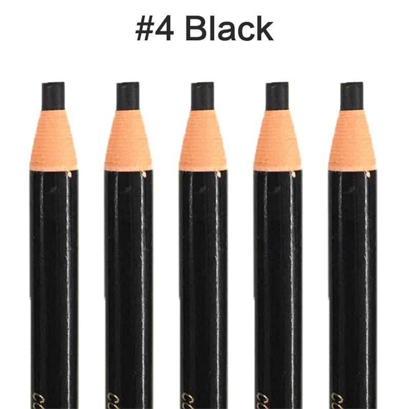 5 Stück Augenbrauen Stift wasserfest Eye brow pencil different colour