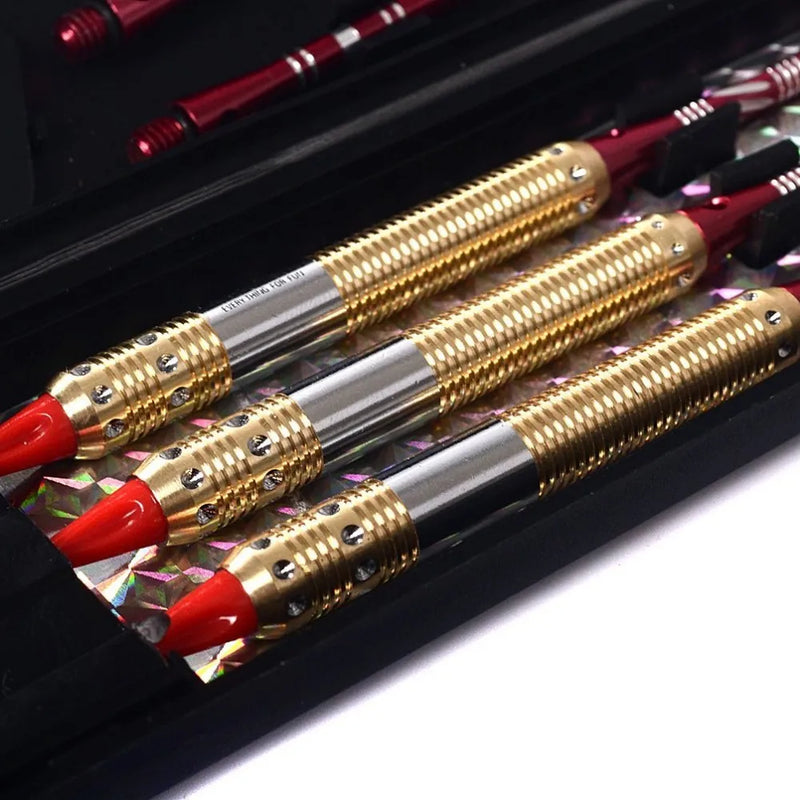 CUESOUL Soft Tip Darts Set with Golden 16g Dart Barrels Eye-Catched,Red  Aluminium Dart Shafts for Dardos Electronico - PST PS Tradings