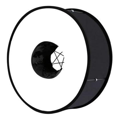 PULUZ 45cm Ring Softbox Speedlight Round Style Flash Light  Photography Shoot Soft box Foldable Soft Flash Light Diffuser