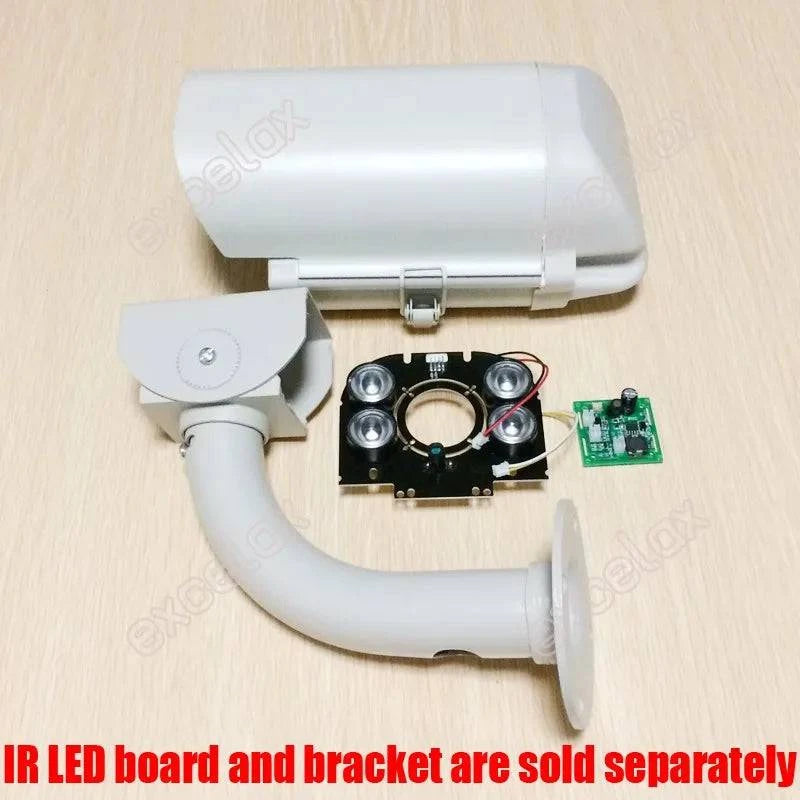 6 Inch IP66 Outdoor Waterproof CCTV Camera Housing 242x140x102mm Aluminum Alloy Box Zoom Bullet Security Camera Enclosure Case - Property & Safety Tradings