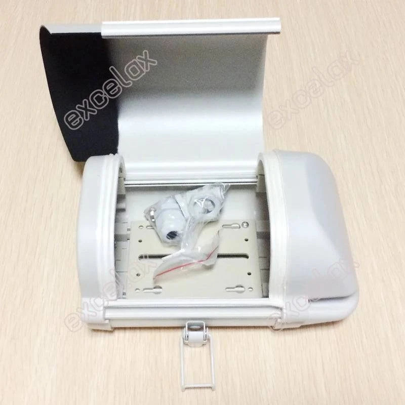 6 Inch IP66 Outdoor Waterproof CCTV Camera Housing 242x140x102mm Aluminum Alloy Box Zoom Bullet Security Camera Enclosure Case - Property & Safety Tradings