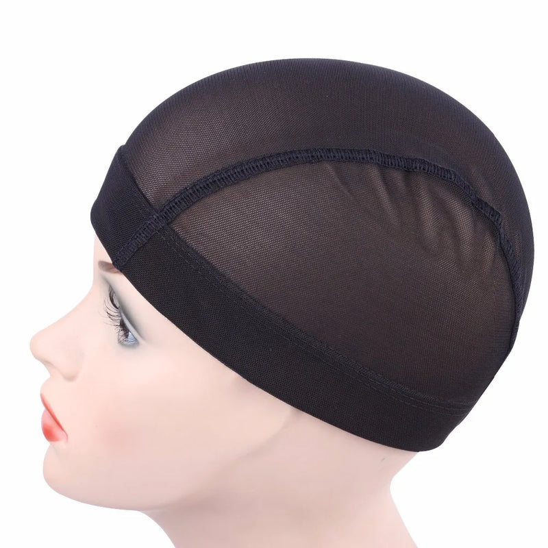 5 Pcs/lots Dome Caps Mesh Caps Wig Caps for Making Wigs Weaving Caps Hair Nets Elastic Nylon Breathable Mesh Hairnets - PST PS Tradings