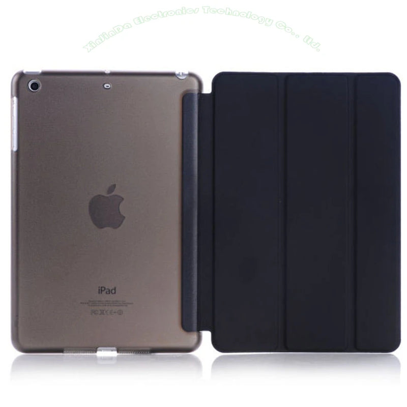 Smart Cover For iPad Mini 1 2 3 4 5 6 7.9 inch Ultra Slim PU Leather Case + PC translucent back case for Apple ipad mini 5 4 3 2 - PST PS Tradings