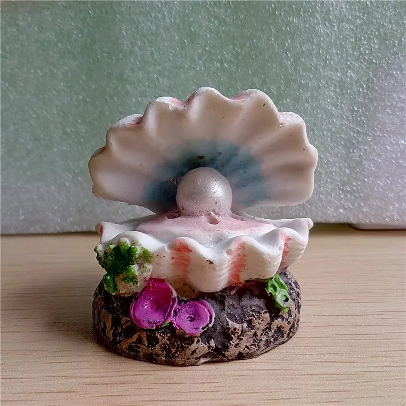 Pearl Shell Air Bubble Stone Fish Tank Decoration Aquarium Decor Air Stone  Air Pump Bubbler Ornament - PST PS Tradings