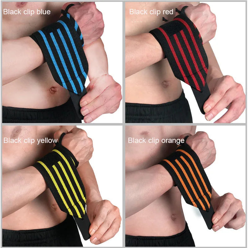 1PCS Weight Lifting Wristband Gym Training Wrist Straps Wraps Sport Safety Wrist Support Wrist Brace Fitness Bandage - PST PS Tradings