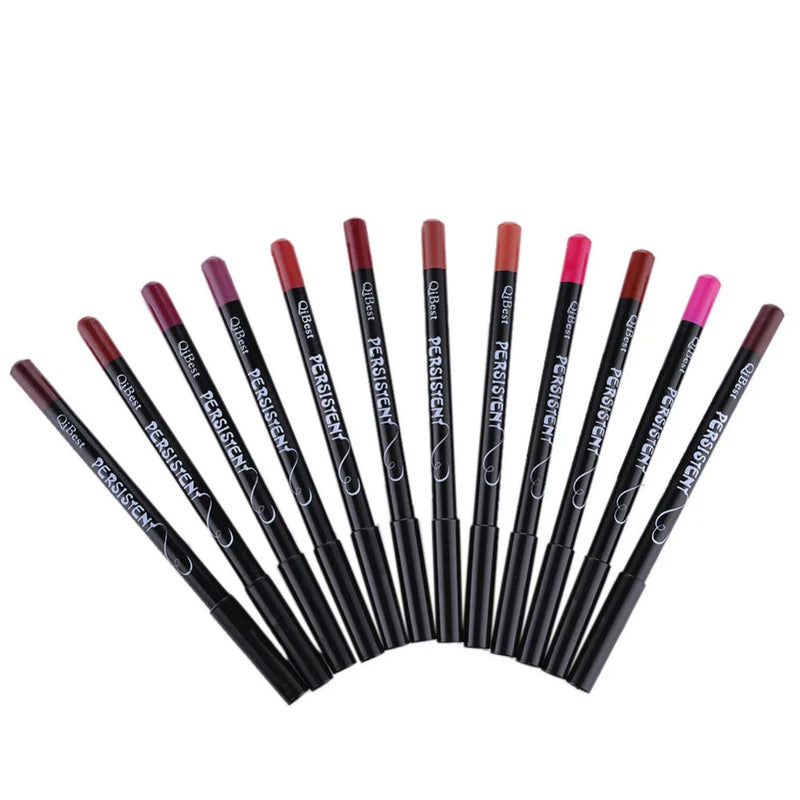 12 stc. professional Lip Liner Waterproof Wasserfest nude Lip Liner Set 12 Stück